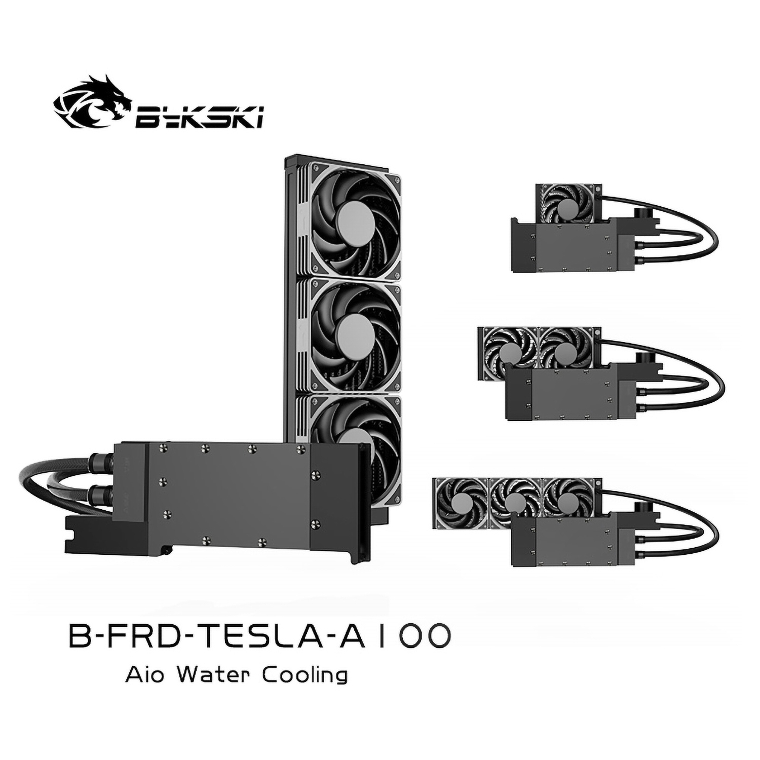 Bykski AIO radiator size options 120 / 240 / 360 mm